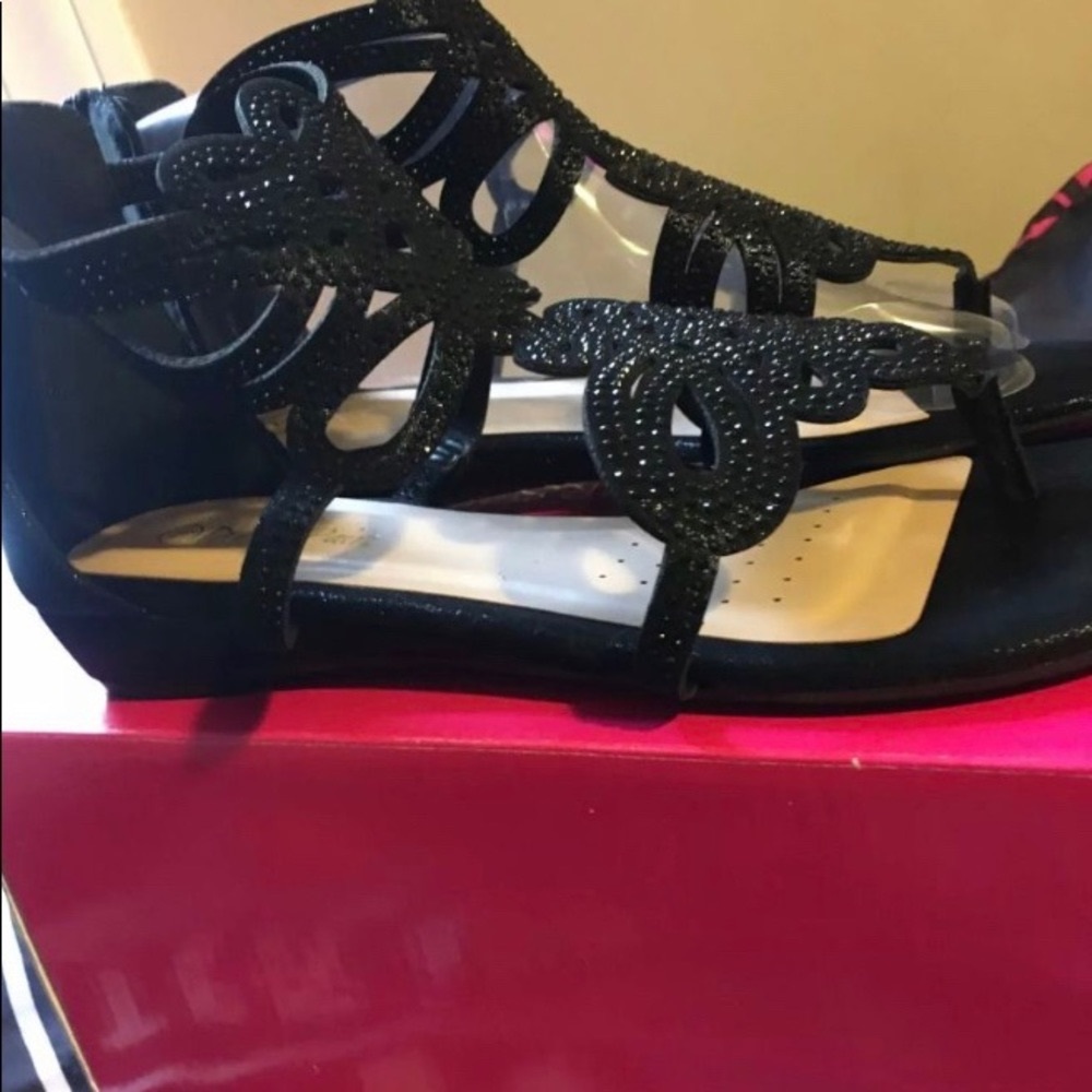 Black sandals